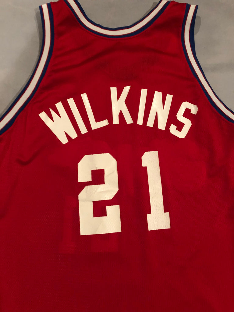 dominique wilkins clippers jersey