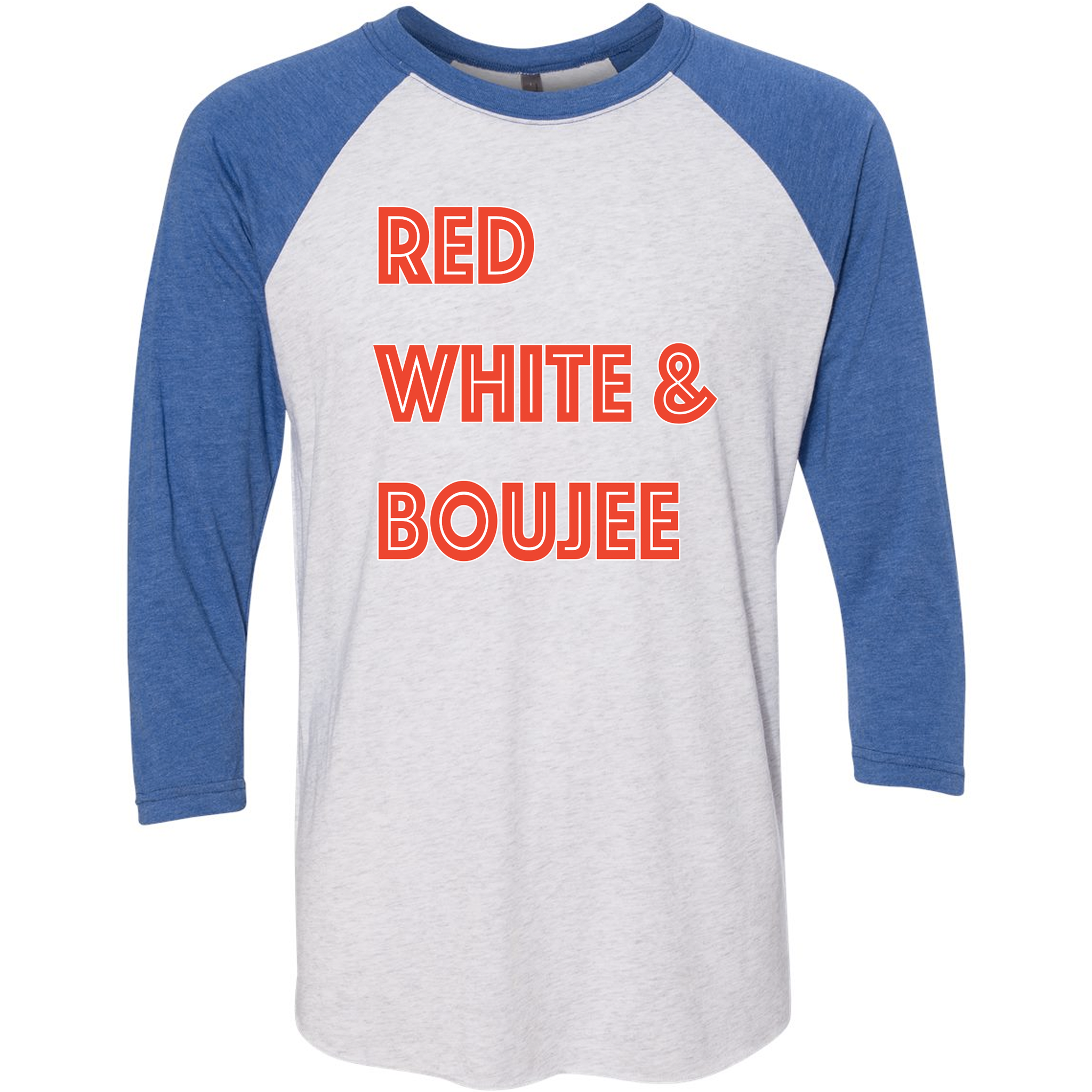 red white and boujee shirt