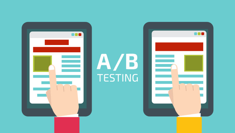 AB testing 2 versions de la page