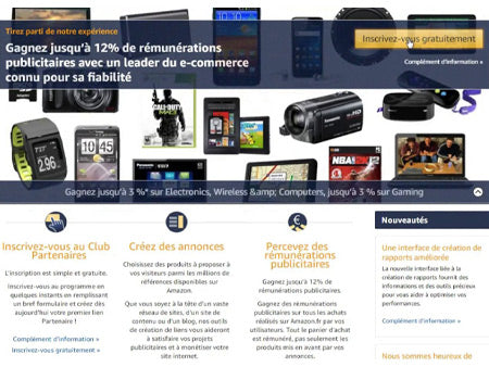 faire de l’affiliation avec amazon