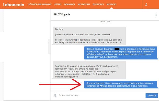 leboncoin repérer arnaques