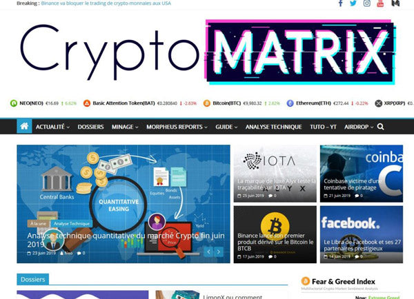 blogs sur les cryptomonnaies