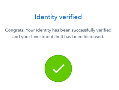 validation compte coinbase