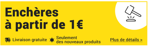 enchères sur vidaXL dropshipping