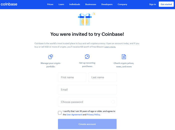 inscription coinbase