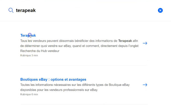 comment utiliser terapeak pour ebay