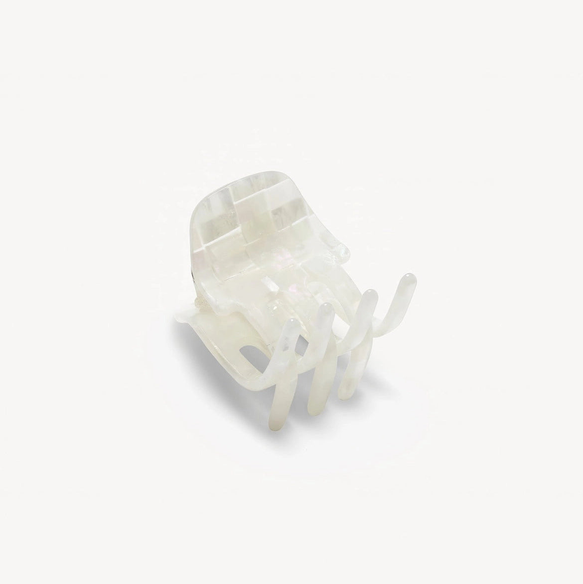 Mini Claw in Opalite Shell Checker