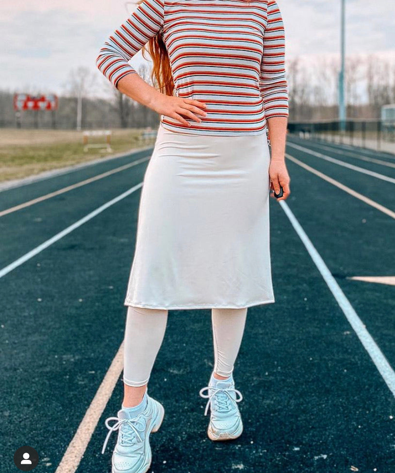 beige skirt ladies