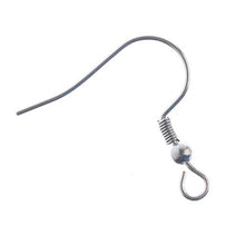 Load image into Gallery viewer, Stainless Steel Earring Fish Hook 19mm 20pcs
