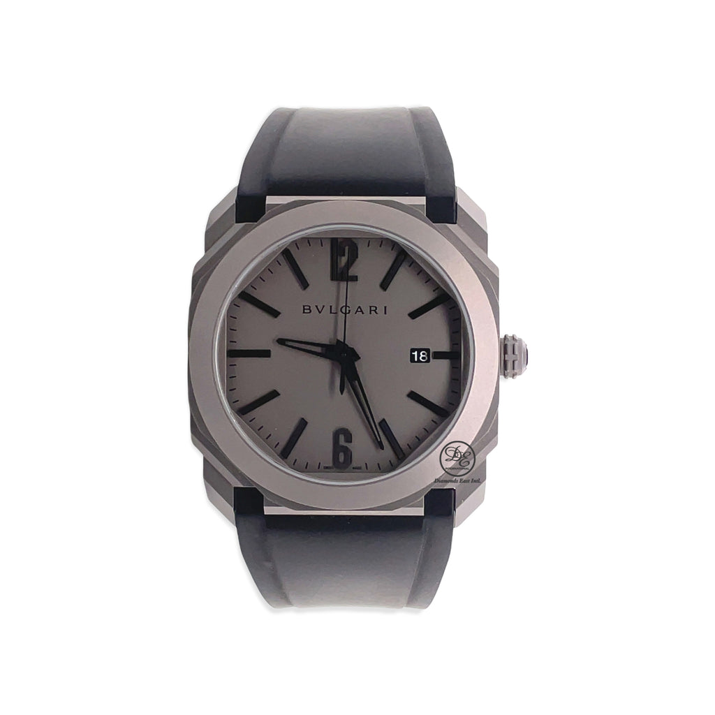 Pre-Owned Bulgari Octo BGO41T Titanium Mint Condition | Diamonds East Intl.