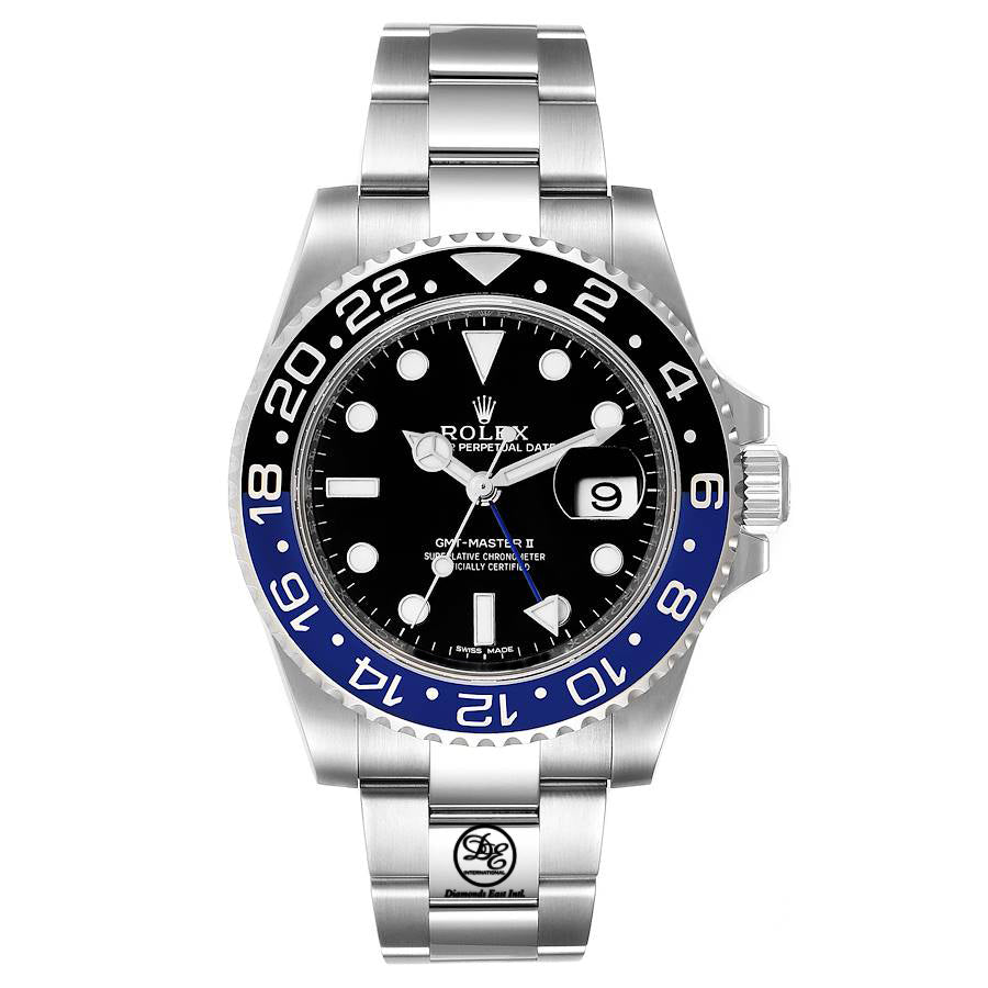 Rolex Oyster Perpetual GMT-Master II 116710 BLNR BATMAN | Diamonds East  Intl.