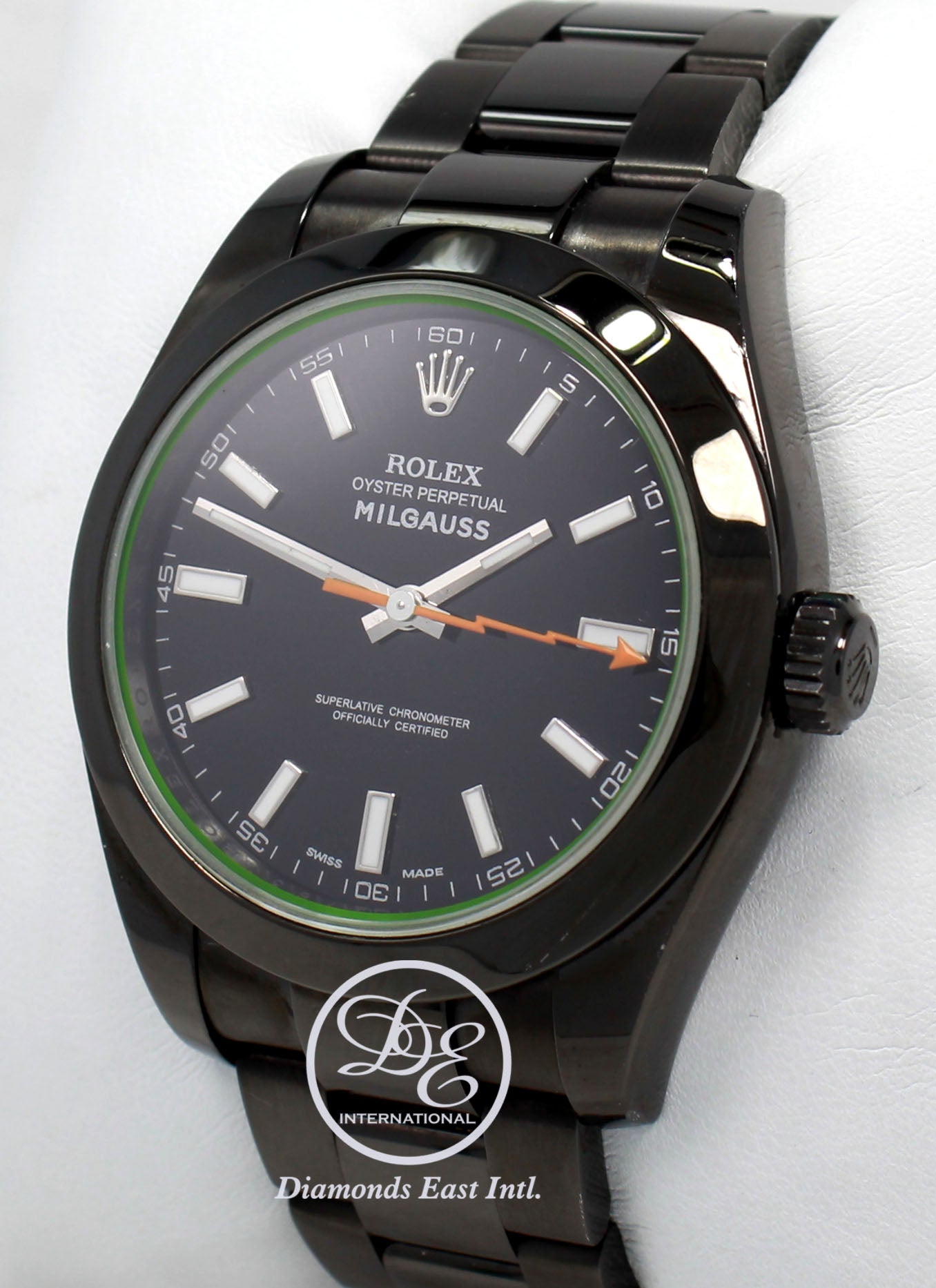 Rolex Oyster Milgauss 116400GV PVD Coated