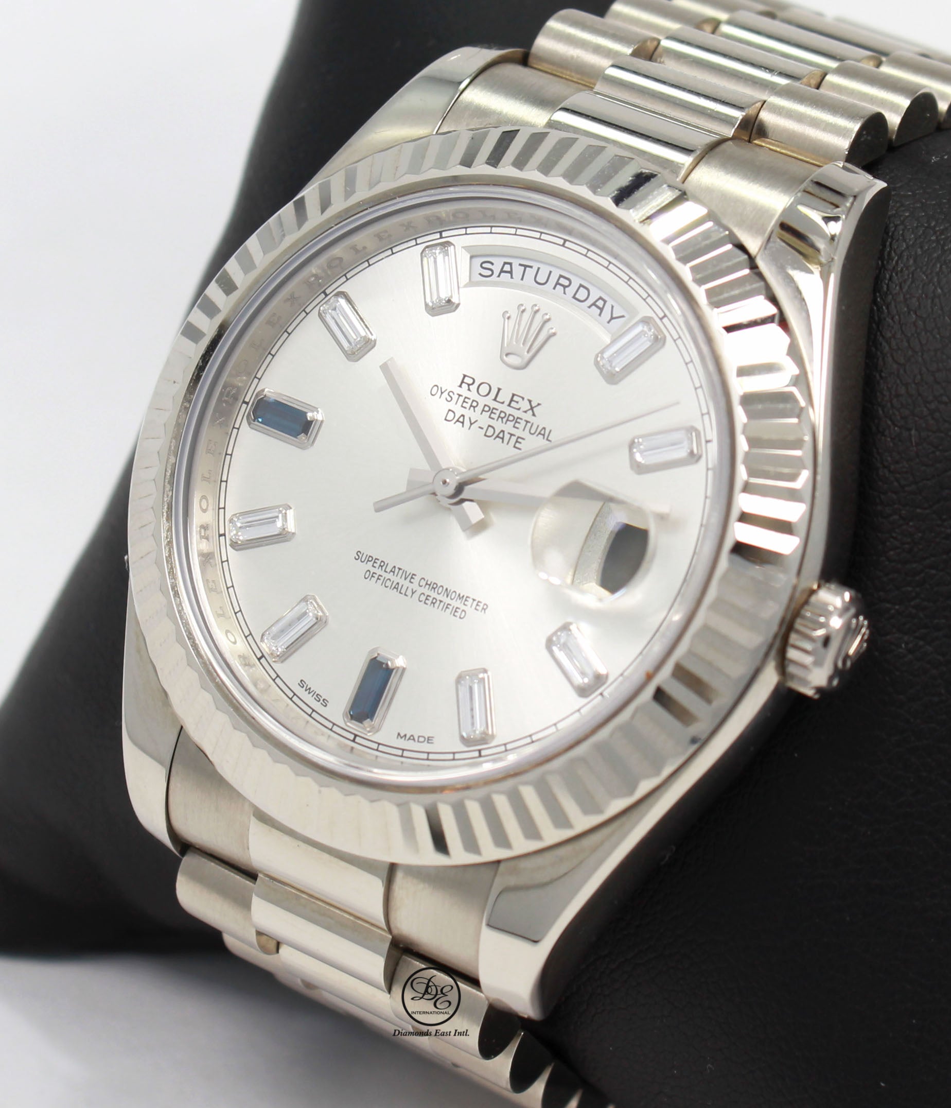 white gold presidential rolex