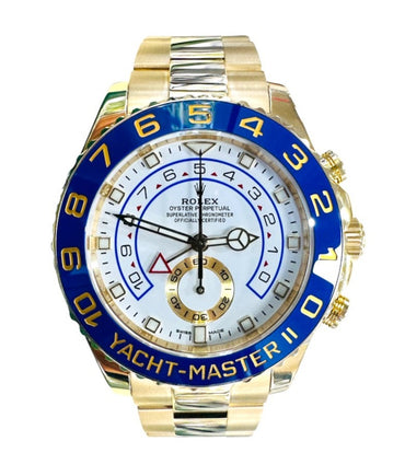Rolex Yacht-Master II 44mm Black DLC - PVD Watch 116680 Box Papers