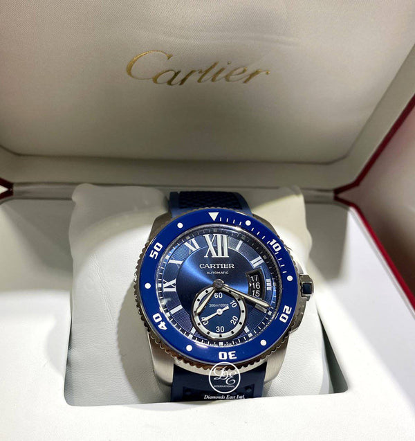 Cartier Calibre De Cartier Diver WSCA0011 Blue 42mm Automatic Watch ...