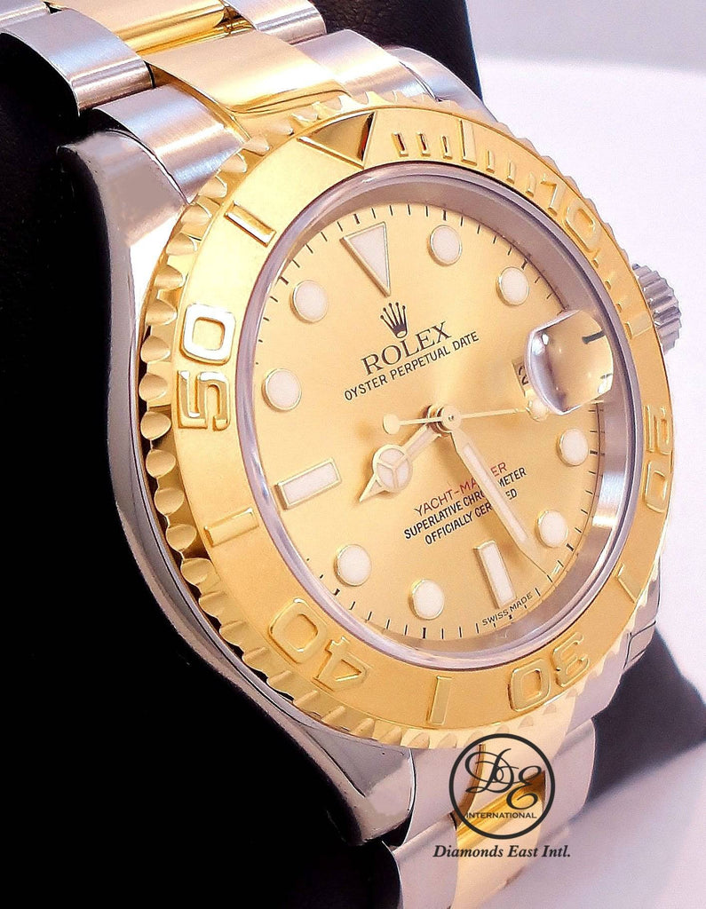 yacht master two tone gold