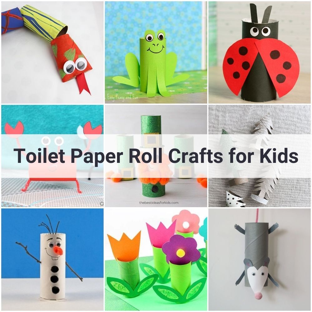 40 Best Toilet Paper Roll Crafts for Kids to Get Creative and Have Fun ...