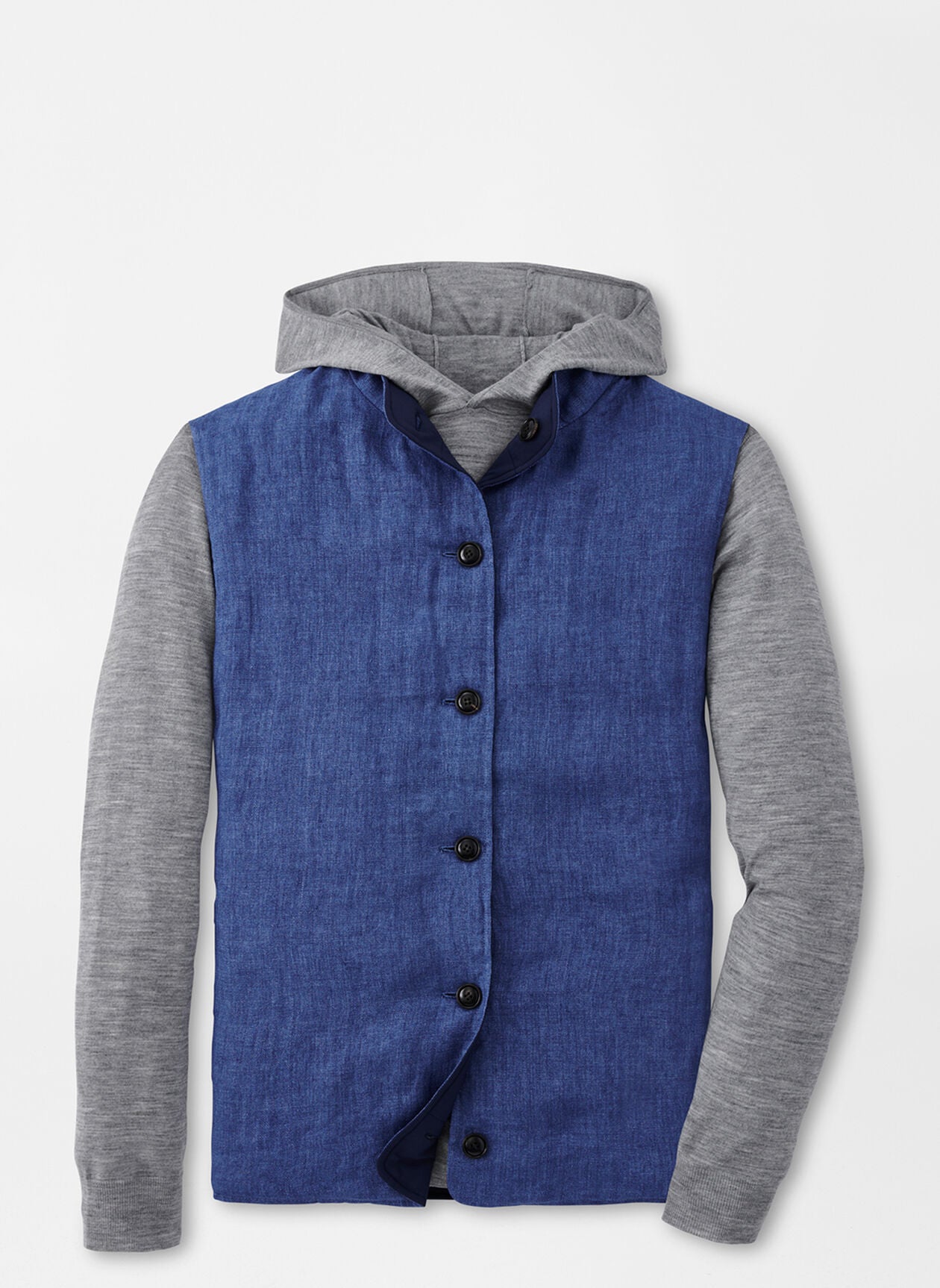 Journeyman Linen Hooded Bomber – Romualdo