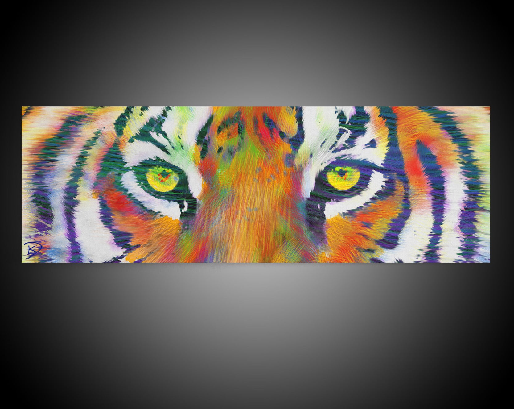 tiger eye art