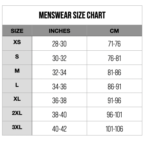 Size Charts & Conversions - WE ARE WE WEAR