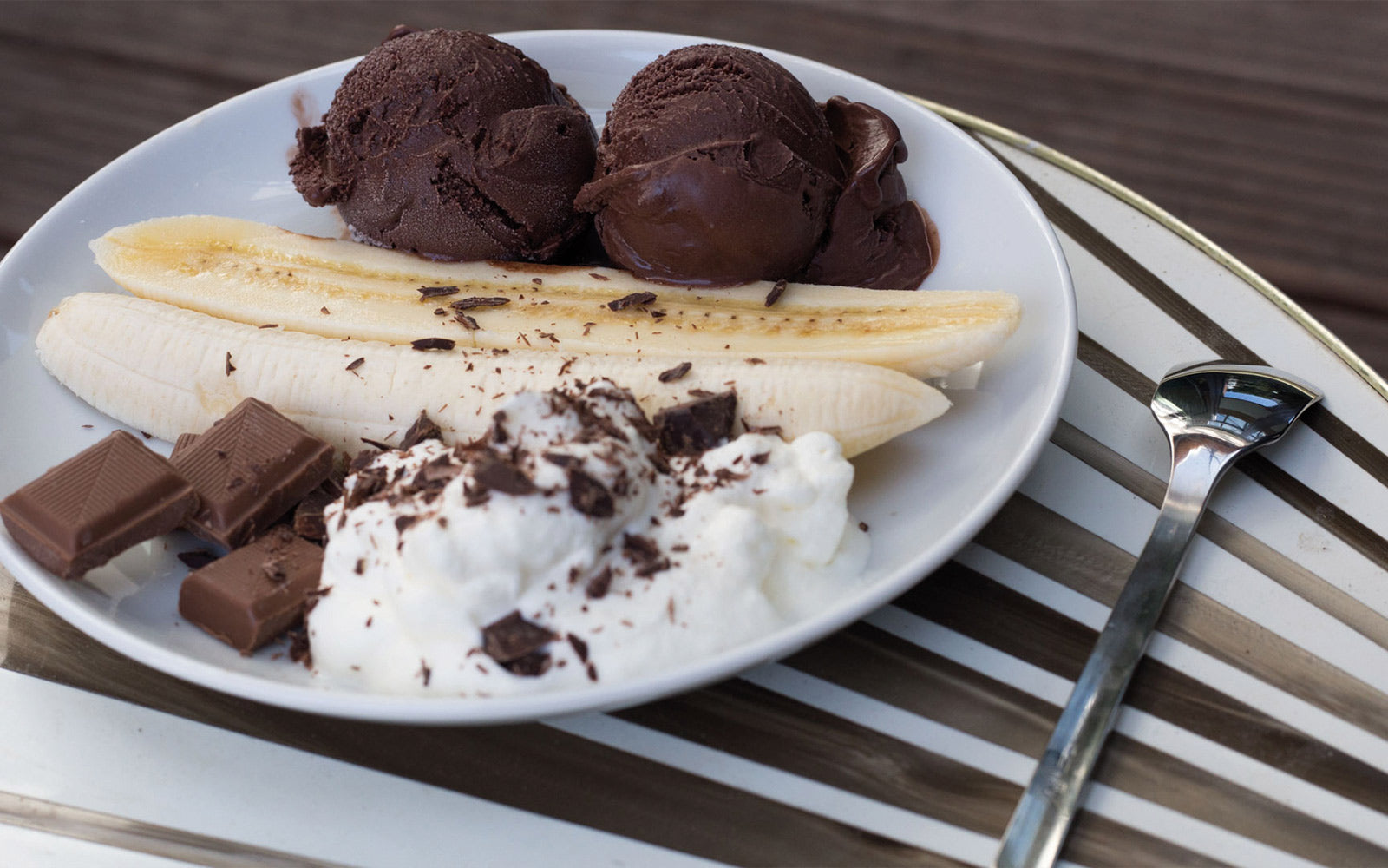 Schoko-Bananen Eis - Luicella&amp;#39;s Ice Cream