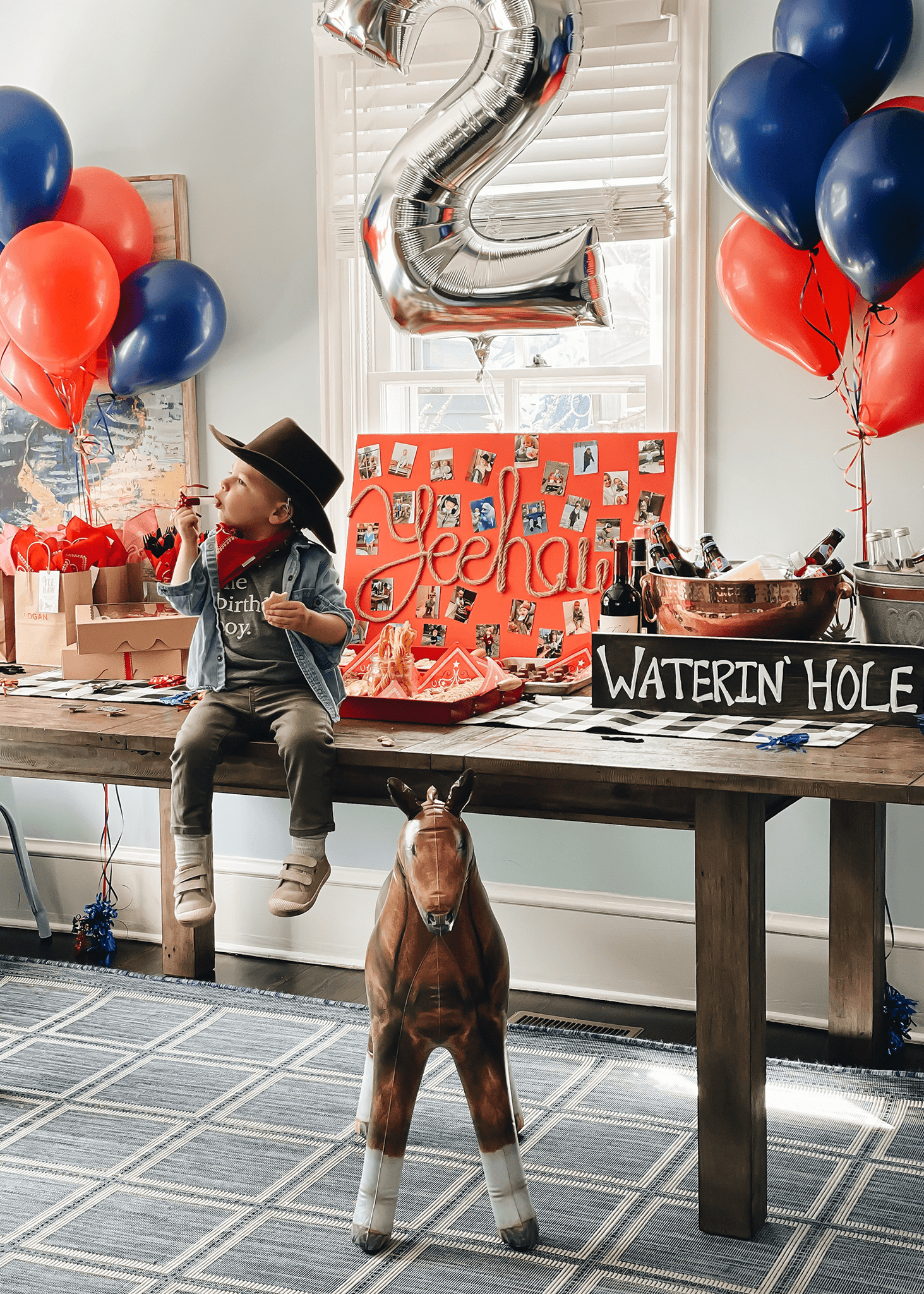 Holy cow, how is this little guy already TWO?! I had so much fun planning his birthday party this year and since he has such a love for all things cowboy, yee-haw and horses, coming up with a theme was a no brainer! I absolutely love doing this type...