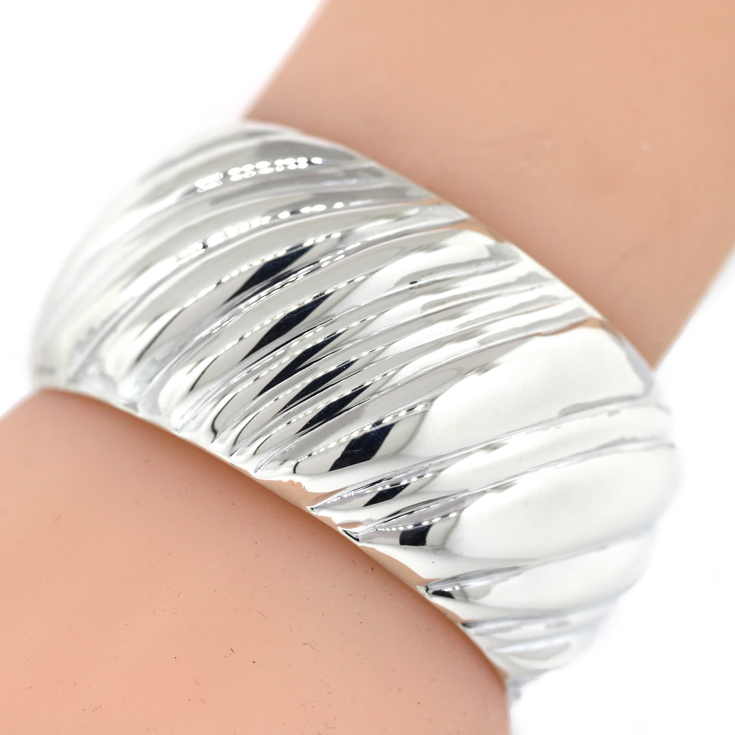 Roberto Coin Woven Magnetic Bracelet in Gold-Tone Sterling Silver