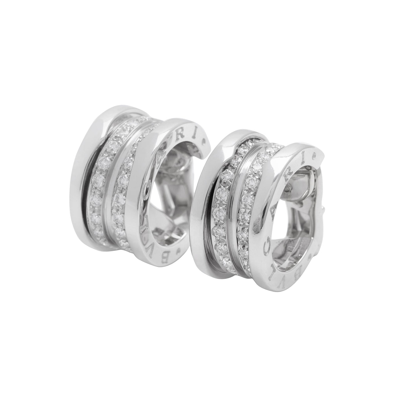 bvlgari b zero1 diamond earrings