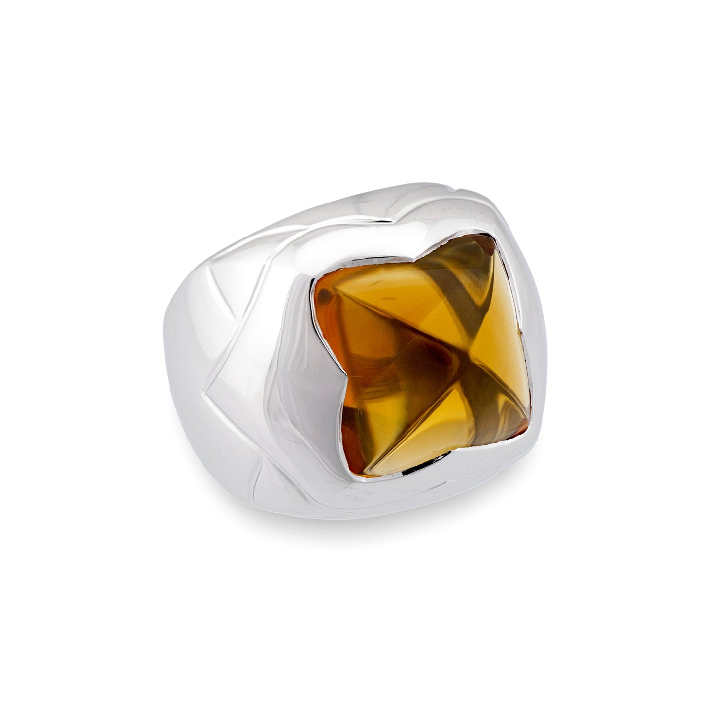 LOUIS VUITTON Ring M00381 Berg Petit Louis Ring Citrus metal #15(JP Si –