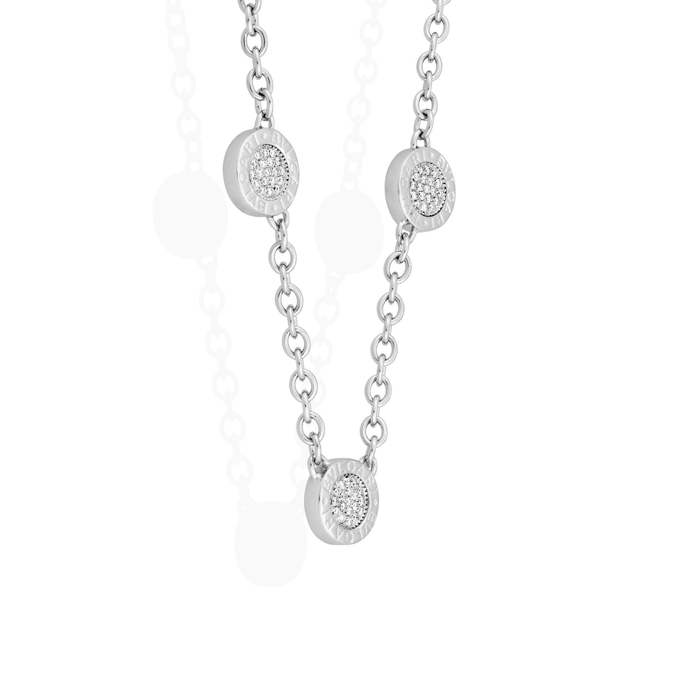 bvlgari circle necklace