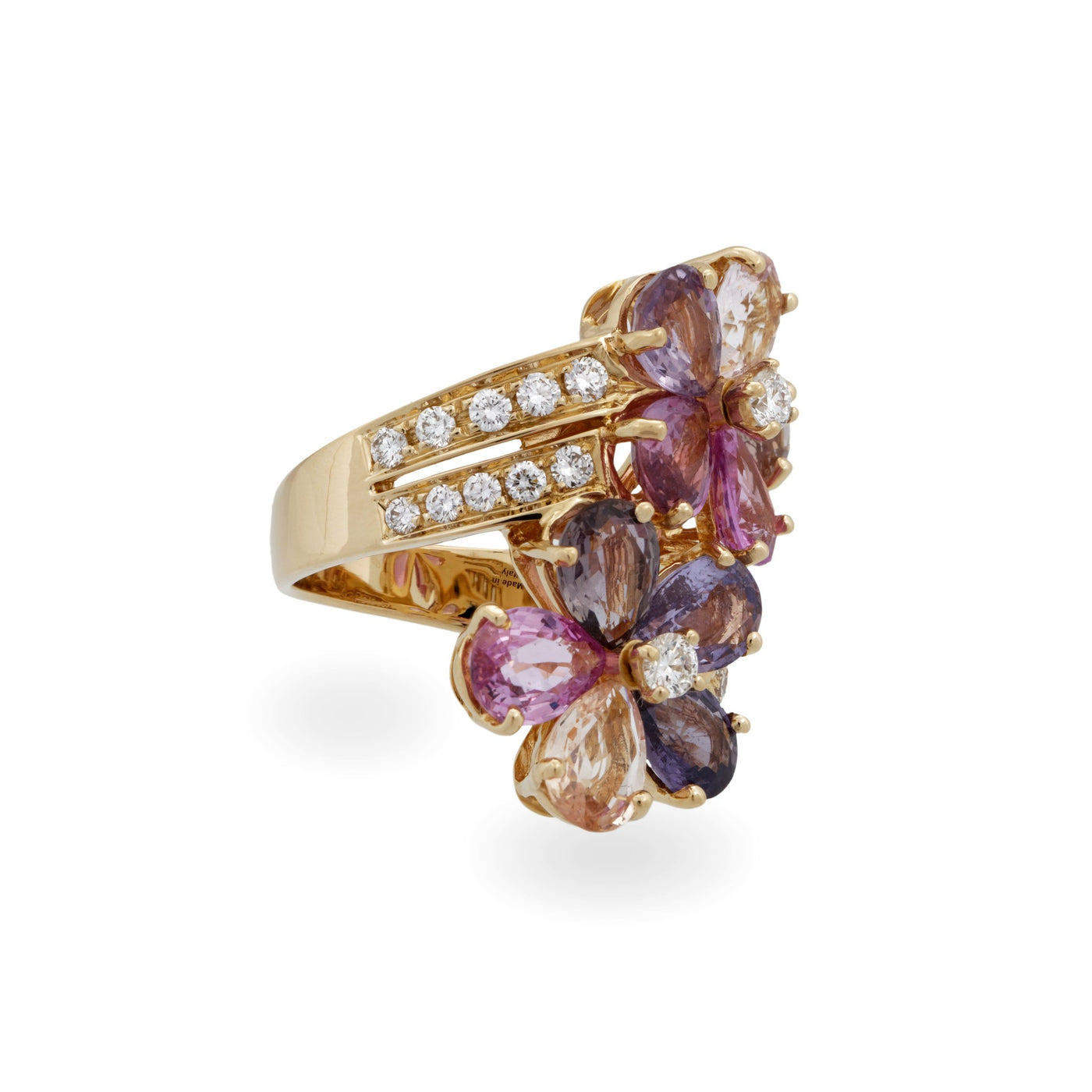 bvlgari flower ring