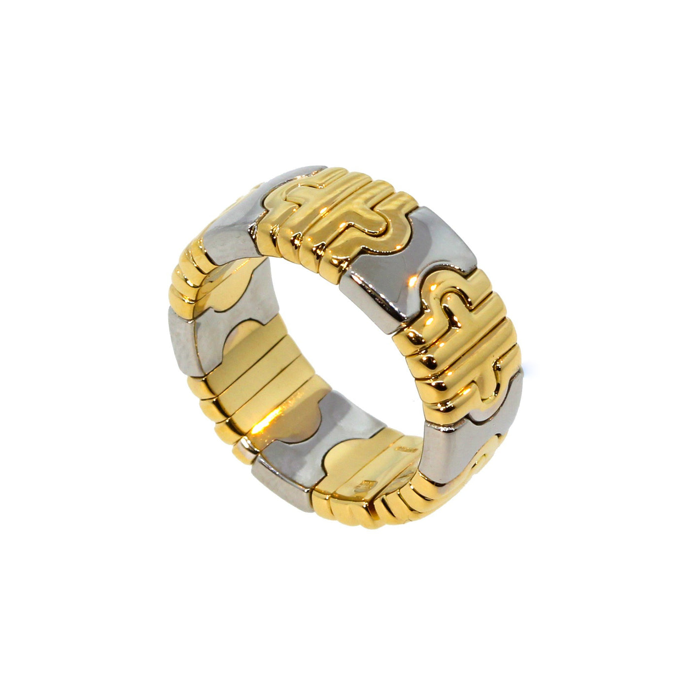 bvlgari stainless steel rings