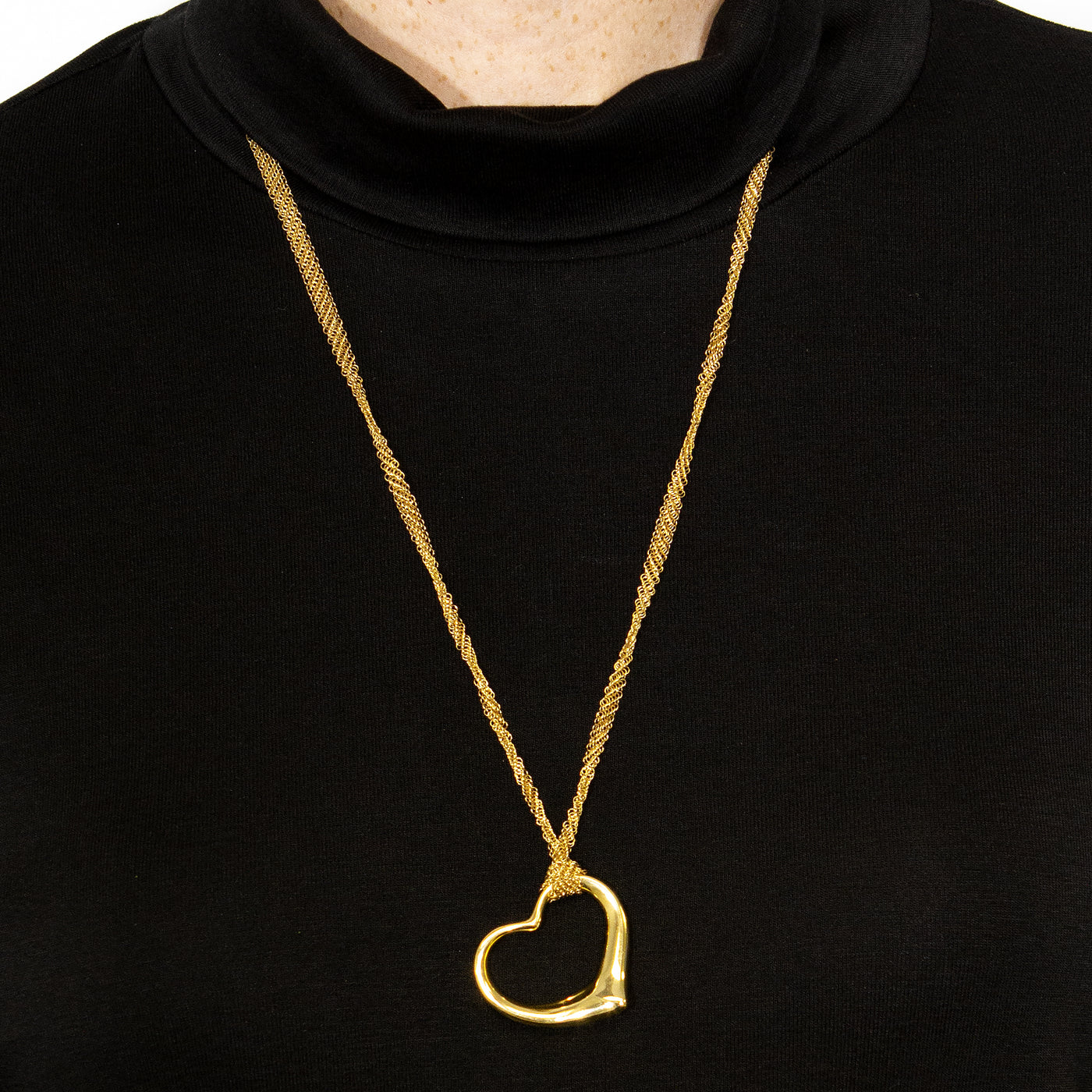 天然石ターコイズ SON OF THE CHEESE「Gold Neck」 18k ネックレス