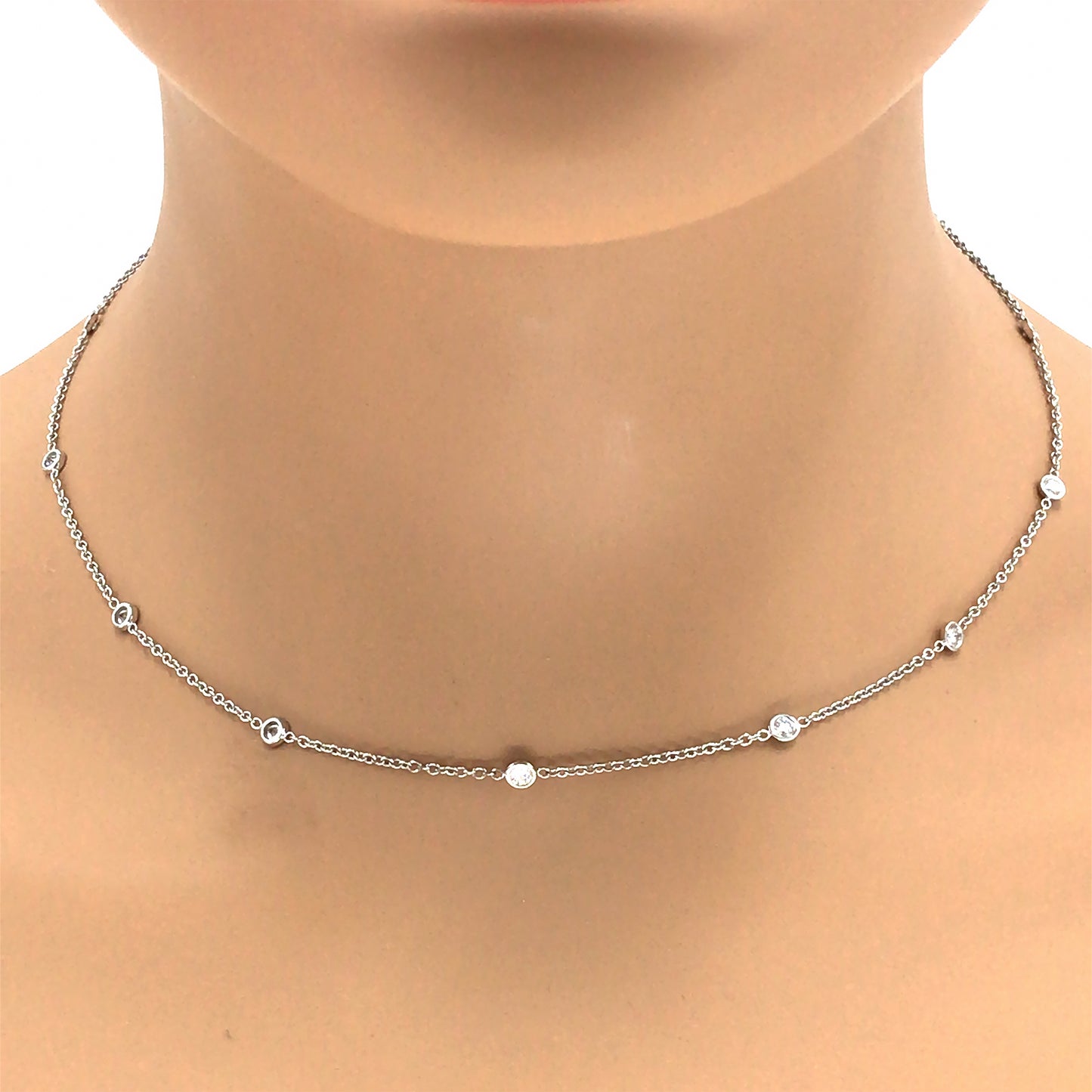 Louis Vuitton Vintage - Quatrefoil Diamond Necklace - White Gold 18K - LV  Necklace - Luxury High Quality - Avvenice