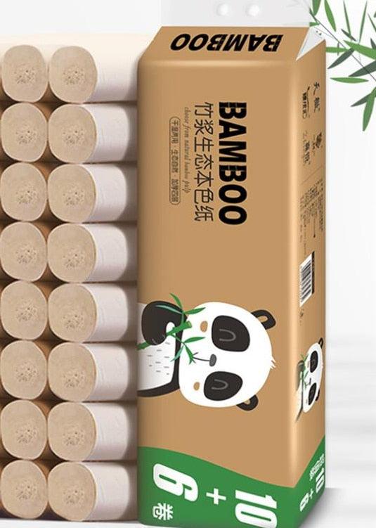 Bamboo Pulp Toilet Paper Set of 16 Rolls