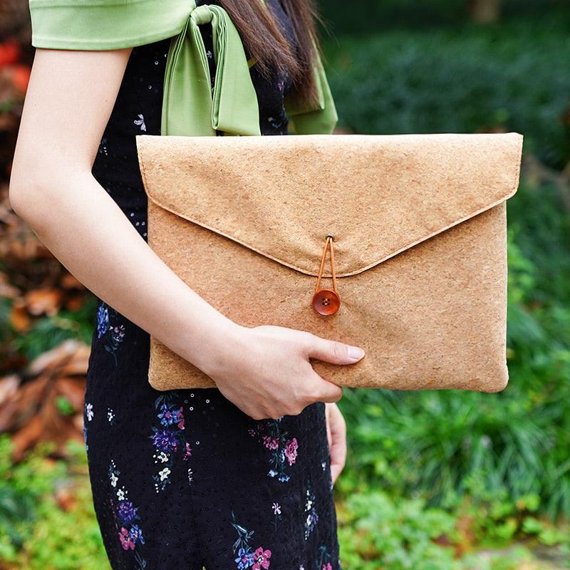 Ultra Light Cork and Felt Laptop Bag Sleeve