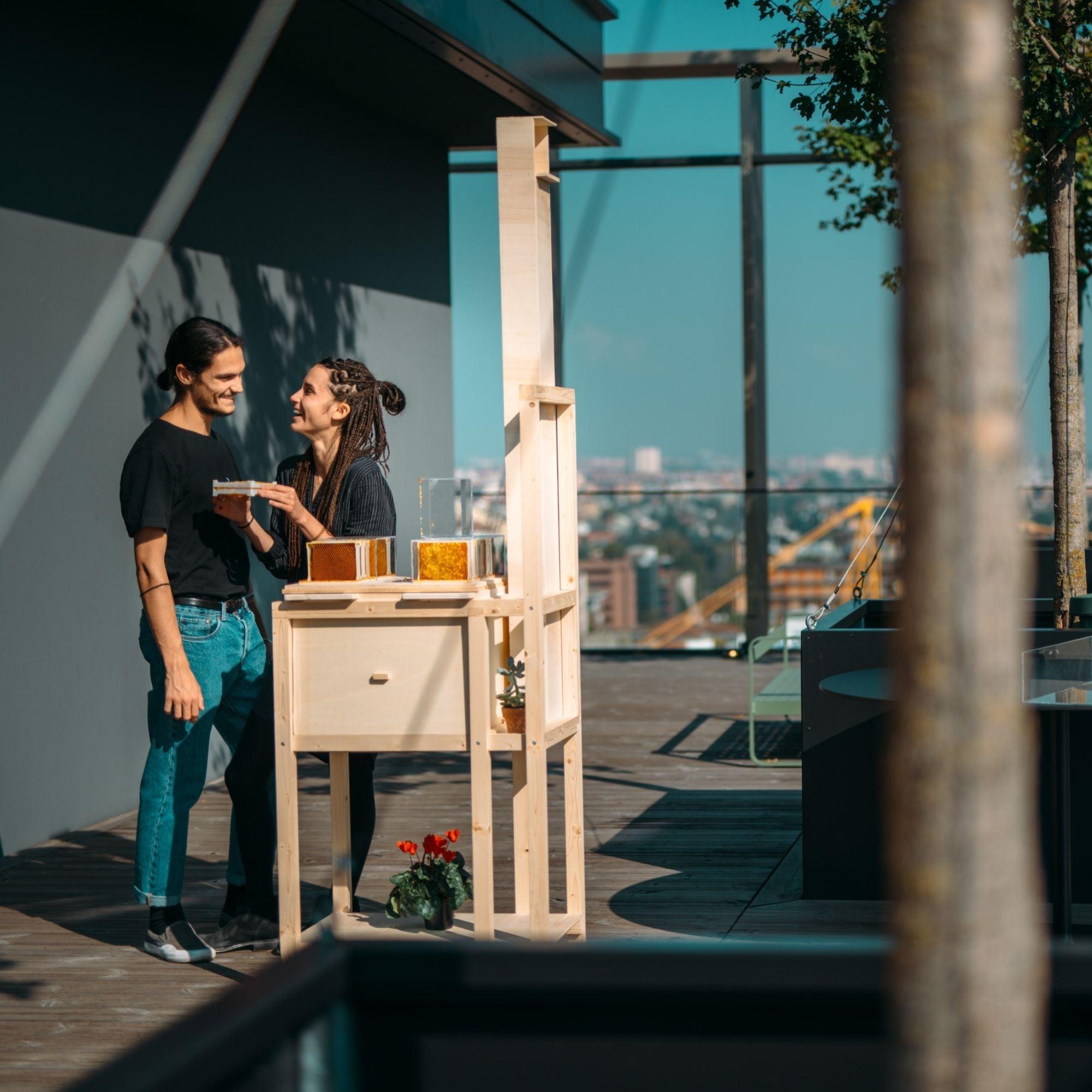 First ever Beehive designed for Home Beekeeping