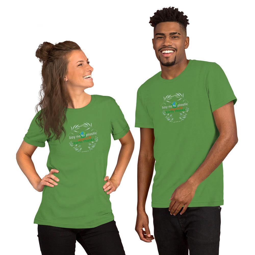 Say no to plastic, say yes to life! Short-Sleeve Unisex T-Shirt