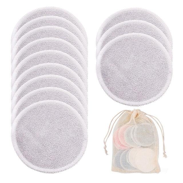 Natural Eco-friendly Reusable Washable Bamboo Make Up Pads Body Care ...