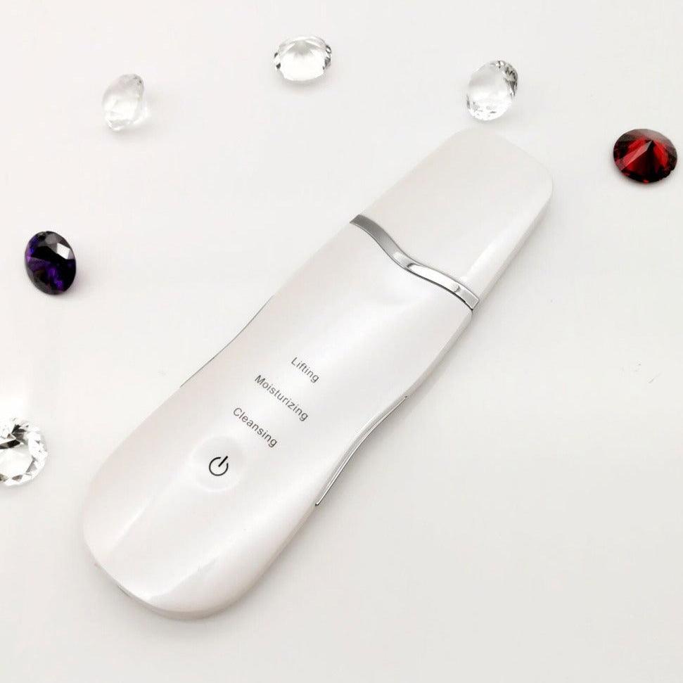 Ultrasonic Skin Cleaning and Face Massage Scrubber