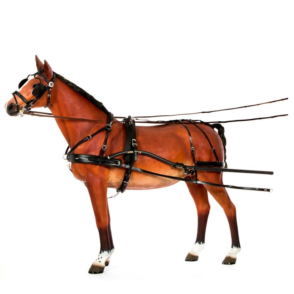 Zilco Classic Single Sliding Backband Harness - Cob