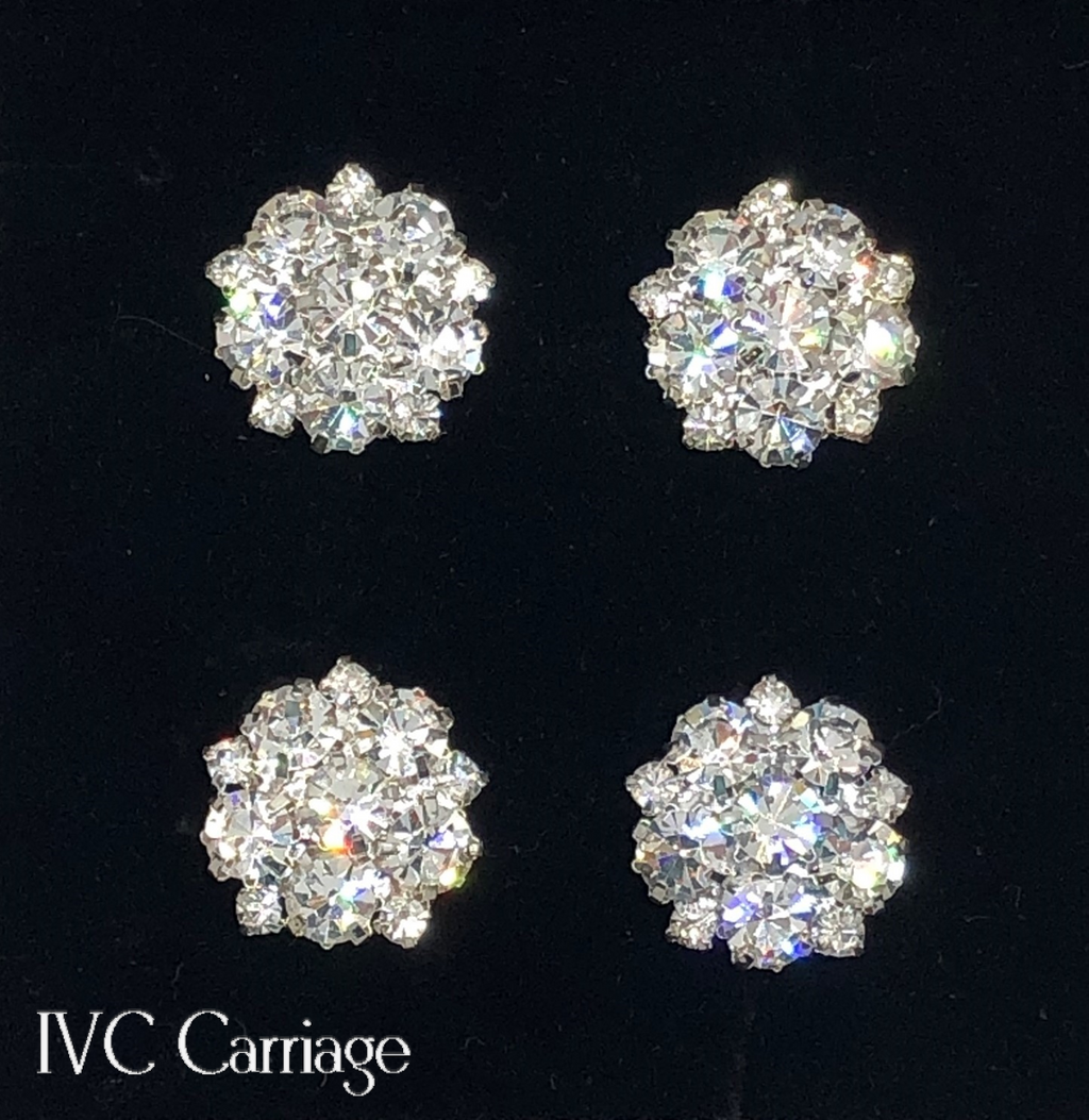 Rhinestone Star Magnetic Number Pins | IVC Carriage