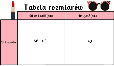 Tabela rozmiarów 111