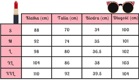 Tabela rozmiarów 89