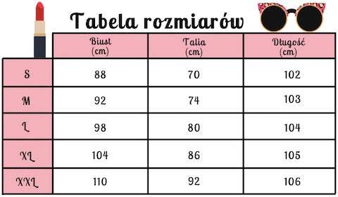 tabela rozmiarów ABC08