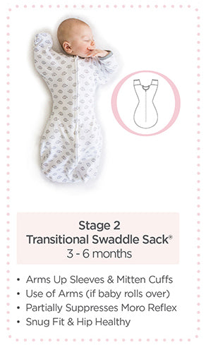 Stage 2 Safe Sleepwear Transitional Swaddle Sack