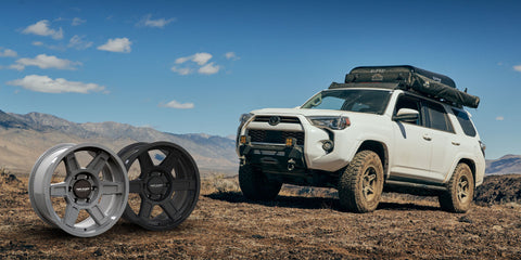 A car in Moab.