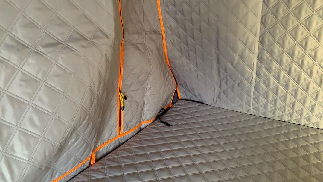 Roof Top Tent WINTER CAMPING insulation liner review and