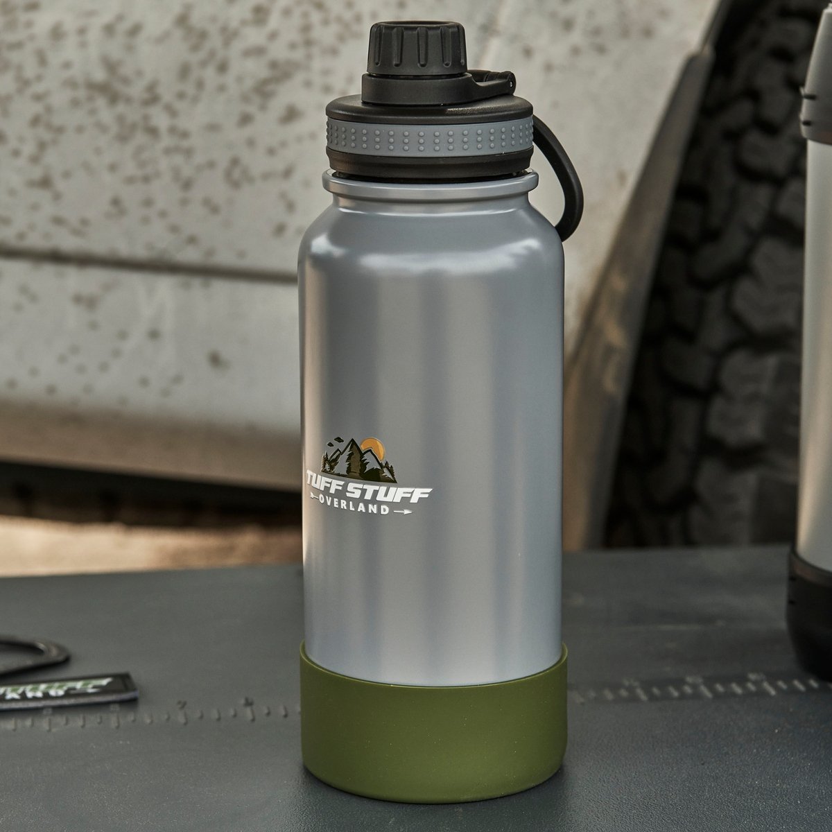 Vessel Water Bottle, Steel, 32 Ounce, By Tuff Stuff Overland - Tuff Stuff Overland product image