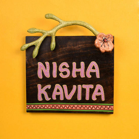 customized name plate